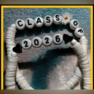 Class Of 2026 Bracelet Set.. ( New Handmade )